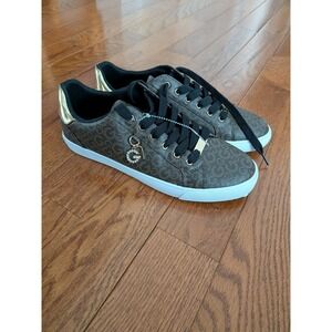 CBG Los Angeles Women's GGODLY2-R Brown Monogram Sneakers Size 11M